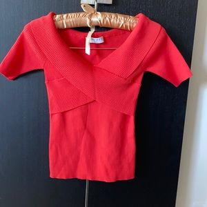 Like NEW Slim-fit knit top from Sandro(wore once)